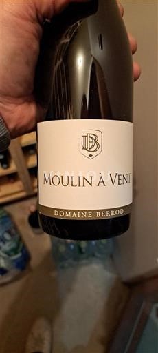 Вина Rouge sec Domaine Berrod 2018 Francuska Божоље Moulin-à-vent AOC