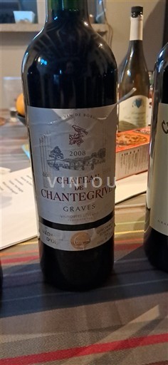 Bordoja Graves Château Chantegrive 2008