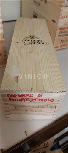 Wijnen Rouge sec Cordero di Montezemolo 2014 Italië Piëmont Barbera d'Alba DOC