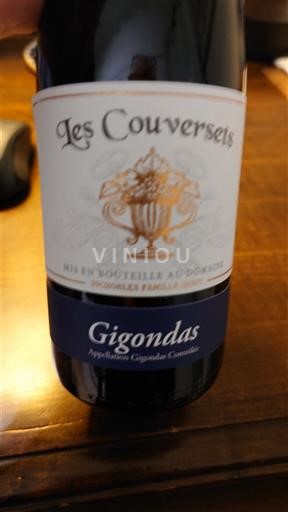 Rhônedalen Gigondas Les Couversets 2020