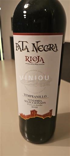La Rioja Rioja Pata Negra Tempranillo Vendimia Seleccionada 2021