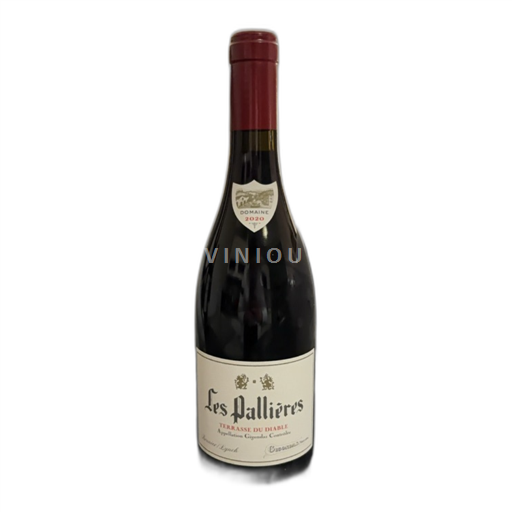 Rhône-dalen Gigondas Les Pallières Terrasse du Diable Ikke årgangsbestemt