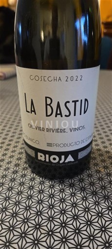 La Rioja Rioja Olivier Rivière La Bastid 2022