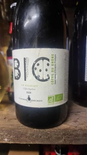 Wines Rouge sec BIO Côtes du Rhône Vignerons Ardéchois 2022 France Rhône Valley Côtes du Rhône AOC