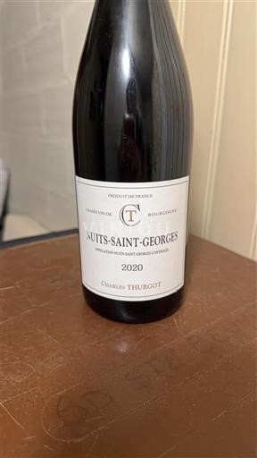 Borgoña Nuits-Saint-Georges Charles Thurcot 2020