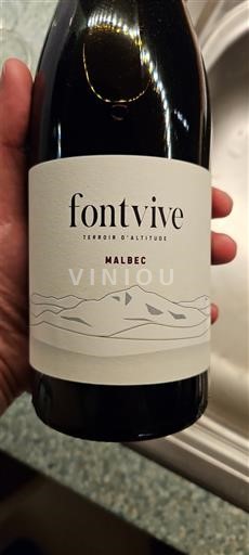 Sørvest Cahors Fontvive Terroir d'Altitude 2023