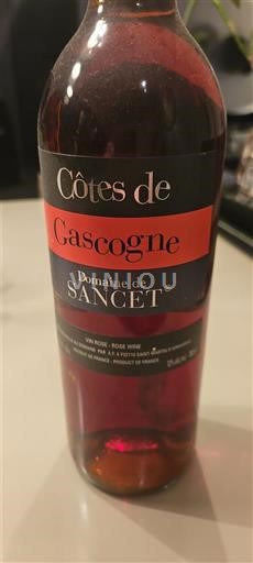 Vini Rosé sec Domaine Sancet 2010 Francia Sud-Ovest Côtes de Gascogne IGP