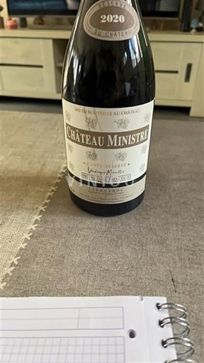 Лангедок Сен-Шињан Château Ministre Élevé en fût - Réserve 2020