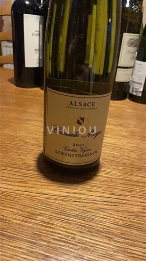 Vinhos Blanc sec Camille Meyer 2021 França Alsácia Vin de France
