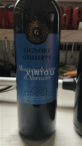 Abruci Montepulçanoja e Abrucos Signore Giuseppe Jo Viti