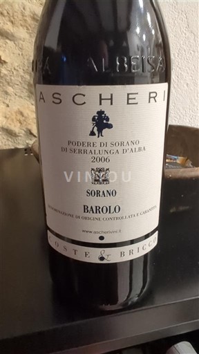 Piemonte Barolo Ascheri Sorano 2006