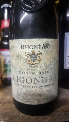 Rhônedalen Gigondas Rhônea Le Pas de Montmirail 2020