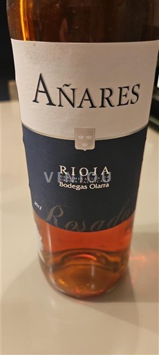 Vinhos Rosé sec Añares Rosado Bodegas Olarra Non millésimé Espanha La Rioja Rioja DO