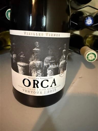 Rhônen laakso Ventoux Marrenon Orca Vieilles Vignes 2019