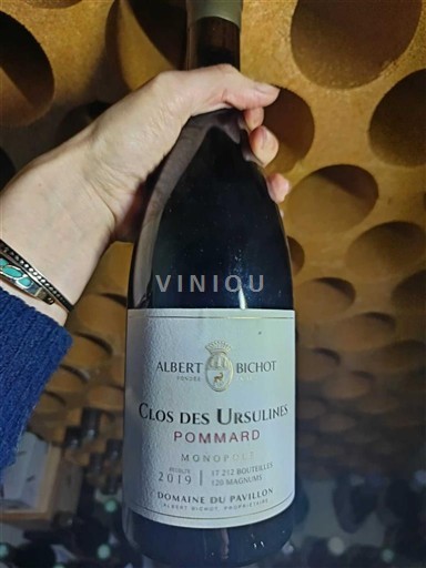 Burgundi Pommard Domaine Albert Bichot - Domaine du Pavillon Clos des Ursulines Monopole 2019
