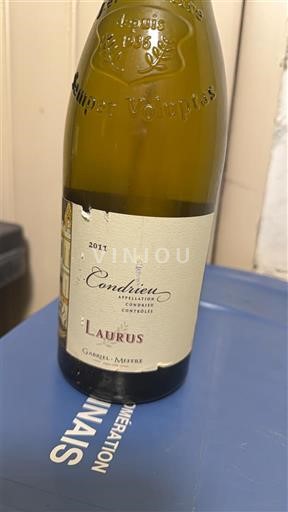 Vina Blanc sec Laurus Gabriel Meffre 2011 Francija Rona dolina Condrieu AOC
