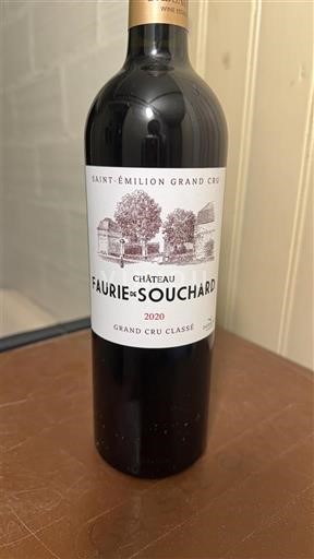 Bordoja Saint-Émilion Grand Cru Grand Cru Château Faurie de Souchard 2020