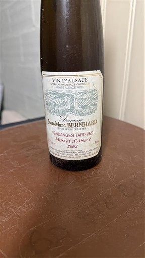 Alsace Ikke spesifisert Vendanges Tardives Domaine Jean-Marc Bernhard 2003