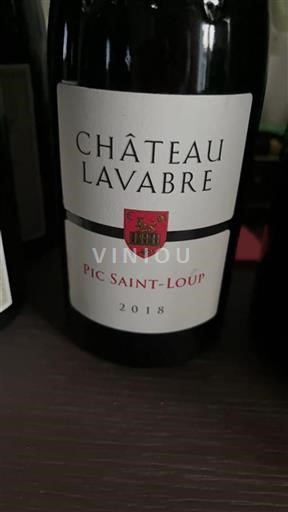 Languedoc Pic-saint-loup Château Lavabre 2018