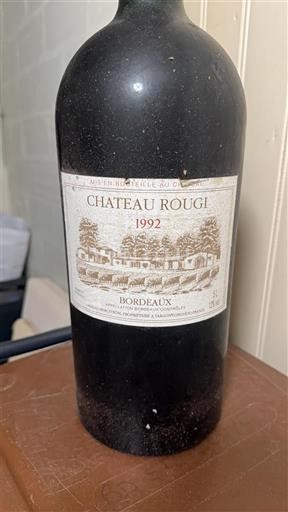 Bordeaux Château Rougi 1992