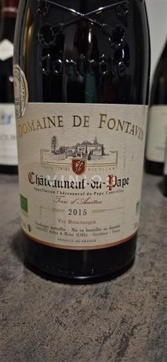 Lugina e Ronës Châteauneuf-du-Pape Domaine Fontavin 2015