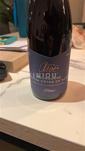 Burgundi E paspecifikuar Domaine Moe Alliance 2022