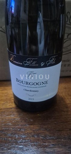Burgundi Bourgogne Chardonnay Domaine Fillon et Fils 2023