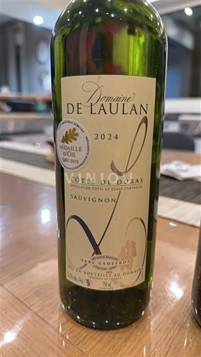 Viner Blanc sec Domaine Laulan 2024 Frankrike Sørvest Côtes-de-duras AOC