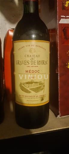 Weine Rouge sec Château Graves de Loirac 2007 Frankreich Bordeaux Médoc AOC