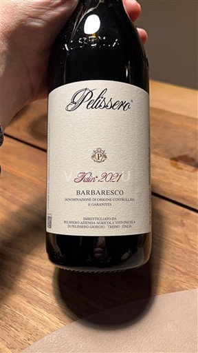 Vinuri Rouge sec Tulin Pelissero 2021 Italia Piemonte Barbaresco DOCG