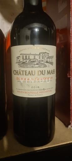 Bordoja Bordeaux Supérieur Château Mass 2018