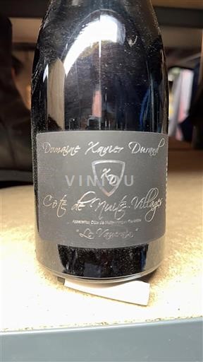 Vini Rouge sec Le Vaucrain Domaine Xavier Durand 2020 Francia Borgogna Côte de Nuits Villages AOC