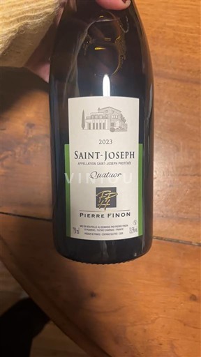 Vine Blanc demi-sec Quatuor Pierre Finon 2023 Frankrig Rhône-dalen Saint-Joseph AOC