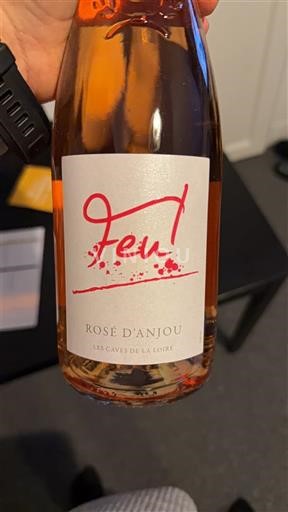 Dolina Loare Розе Анжу Les Caves de la Loire Feu! Невинтиджирано