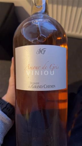 Languedoc ja Roussillon Cévennes Domaine Grand Chemin Amour er de Gris Ei vuosikertaa