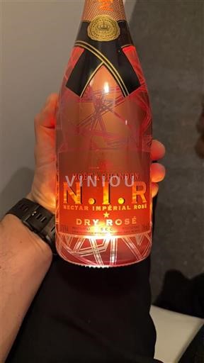 Vinos Espumosos Rosé sec N.I.R Nectar Impérial Rosé Moët & Chandon Non millésimé Francia Champaña Champán AOC