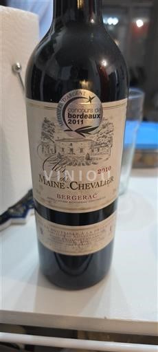 Sørvest Bergerac Clos du Maine Chevalier 2010