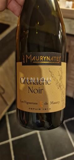 Ruzijon Maury Les Vignerons de Maury Maurynates Grenache Noir Jo Viti