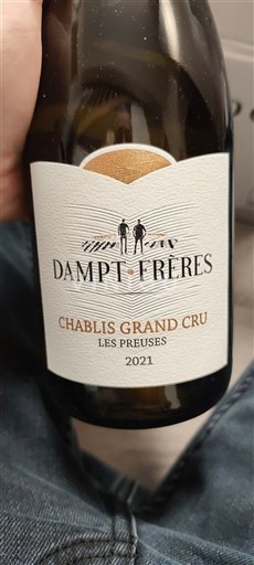 Burgundi Chablis Grand Cru Grand Cru Dampt Frères Les Preuses 2021