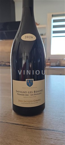 Viner Rouge sec Premier Cru - Les Peuillets Jean-Jacques Girard 2020 Frankrike Burgund Savigny-lès-Beaune AOC Premier Cru