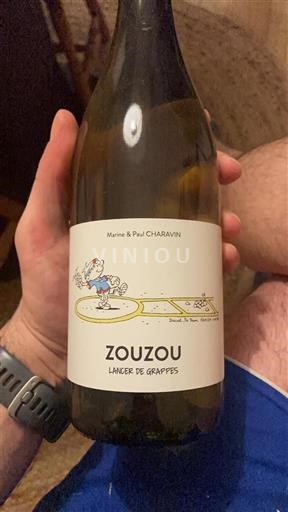 Viner Blanc sec Zouzou Lancer de Grappes Marine & Paul Charavin 2024 Frankrike Rhônedalen Côtes-du-rhône AOC