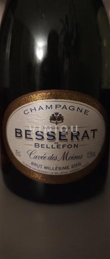 Schaumweine Blanc brut Cuvée des Moines Besserat de Bellefon 2002 Frankreich Champagne Champagner AOC