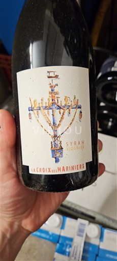 Viinit Rouge sec Syrah Viognier La Croix des Mariniers 2022 Ranska Rhônen laakso Côtes-du-rhône AOC