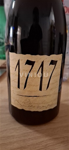 Vinos Rouge sec 1717 Maison Arnoux & Fils 2014 Francia Valle del Ródano Vacqueyras AOC