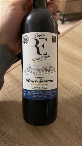 Bordoja Médoc Château Haut-Gravat RE Cabernet & Merlot 2021