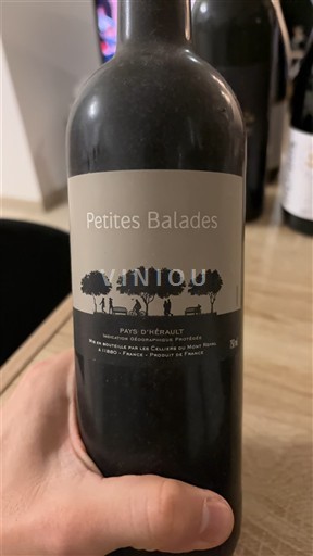 Viinit Rouge sec Petites Balades 2020 Ranska Languedoc Määrittelemätön AOC