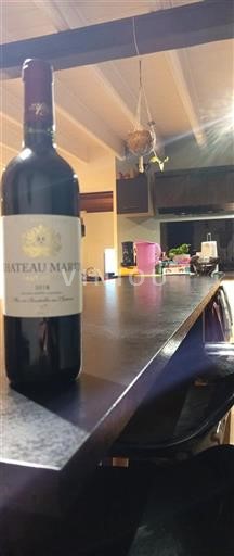 Vinuri Rouge sec Château Maris 2018 Franța Languedoc Minervois-la-Livinière AOC