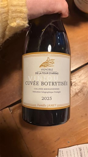 Alpi i Rodoska oblast Ронске колине Vignoble de la Tour d'Arras Botrytisée 2025