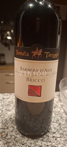 Vinos Rouge sec Bricco Tenuta Tenaglia 2017 Italia Piamonte Barbera d'Asti DOC