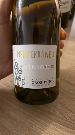 Viner Blanc sec Mediterraneo Famille Cros-Pujol 2024 Frankrike Languedoc og Roussillon Pays d'oc IGP